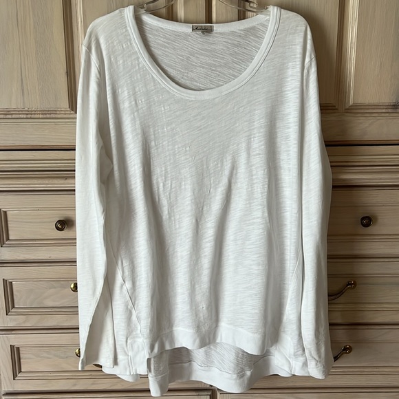 Long sleeve slub cotton tshirt by Mododoc - Picture 1 of 4